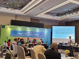 Tidak Terima Usulan CSO dan Langgar Agenda Acara, KPPII Walk Out Dari Konsultasi ADB Koordinator KPPII, Muhammad Al Amin, protes dan keluar dari konsultasi publik ADB di Jakarta, 1 Desember 2022