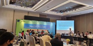 Tidak Terima Usulan CSO dan Langgar Agenda Acara, KPPII Walk Out Dari Konsultasi ADB Koordinator KPPII, Muhammad Al Amin, protes dan keluar dari konsultasi publik ADB di Jakarta, 1 Desember 2022