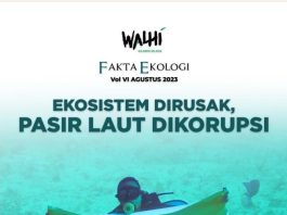 Fakta Ekologi Volume VI ‘Ekosistem Dirusak-Pasir Laut Dikorupsi’