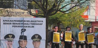 Komunitas Anak Muda Green Youth Movement dan WALHI Sulawesi Selatan Desak Pemerintah untuk Tegas dan Komitmen Atasi Krisis Iklim