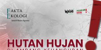 Buletin Fakta Ekologi Vol III ‘Hutan Hujan Di Ambang Kehancuran !’
