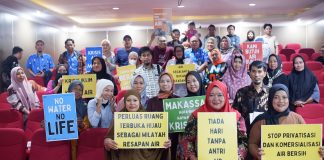 Perempuan Tallo, Kaluku Bodoa, dan Buloa Desak Pemerintah dan PDAM Kota Makassar dalam Diseminasi Riset WALHI SulSel