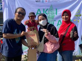 IKA MTsn 1 Makassar Bersama PMI Makassar Bersinergi Walhi Sulsel Gelar Aksi Bagi Bibit Pohon dan Donor Darah