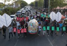 Soroti Permasalahan Iklim, AMJI Bersama Green Youth Movement Kolaborasi Walhi Sulsel Gelar Karnaval Parade Iklim