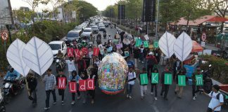 Soroti Permasalahan Iklim, AMJI Bersama Green Youth Movement Kolaborasi Walhi Sulsel Gelar Karnaval Parade Iklim